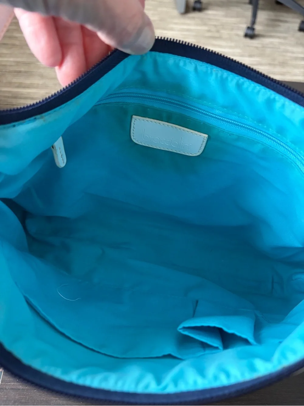 Braccialini Cartoline Venezia italian hobo handbag